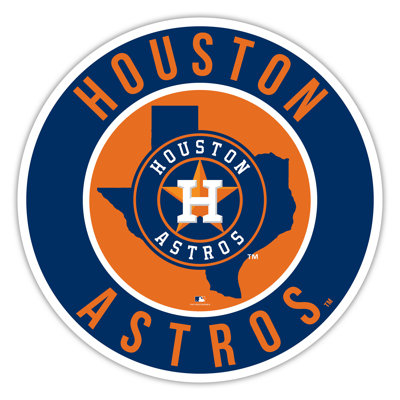 Houston Astros Bright Line - 16 po avec cercle