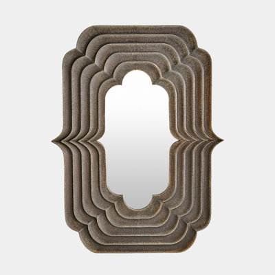 Miroir séquentiel - Or antique - Lg