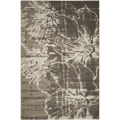 Tapis gris/gris foncé Glenville