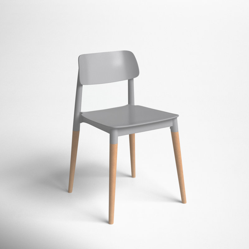 Jago 17.7'' H Side Chair, Gray, 2