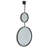Moorman Metal Flat Wall Mirror