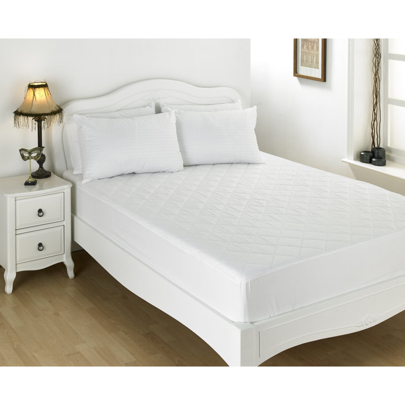 Quilted Hypoallergenic Mattress Protector, Single (3')