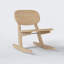 KufenKarl Rocking Chair, Solid Wood Rocking Chair, Mid-Century Comfortable Home Decor Rocking Chair-81059028