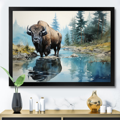 " Bison Bison Reflections II "