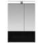 Mirrored Bathroom Cabinets with Mirror and 2-1072544239-1072544243