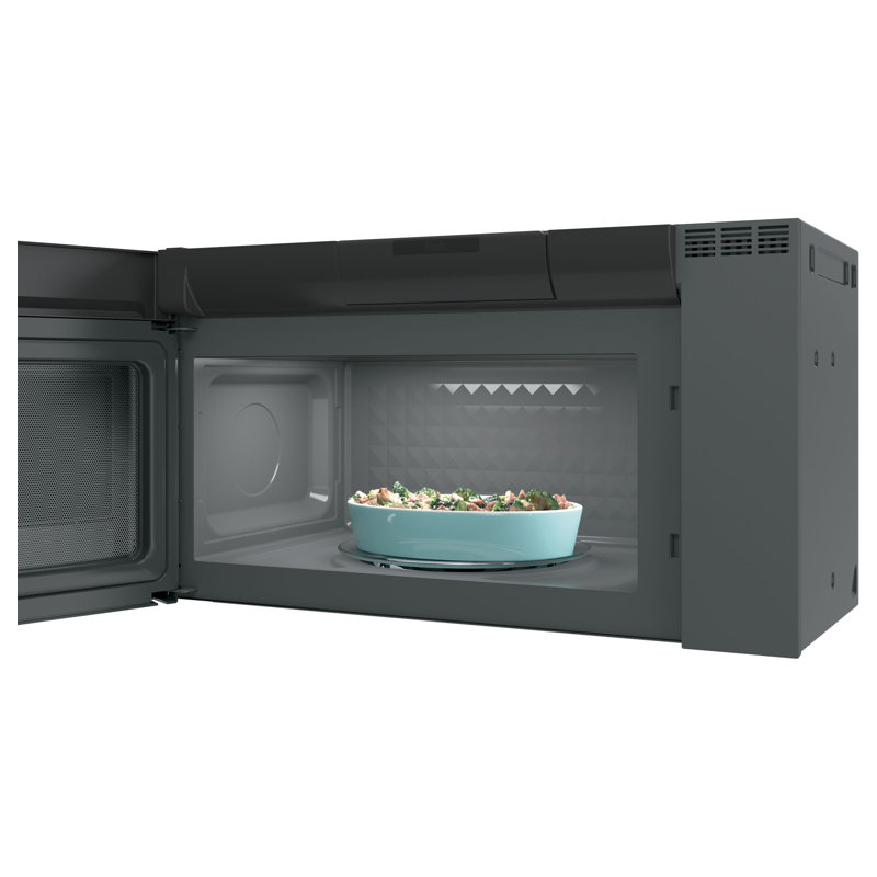 30" 2.1 Cu. Ft. Over-the-Range Convertible Microwave with Sensor Cooking, Black Stainless