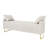 Elegant Full Size Velvet Upholstered Bed Frame Set With Versatile Ottoman Storage