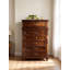 31.1 " W Solid Wood and Glass Jewelry Armoire