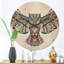 Horloge murale chouette sur la rancune-63617358
