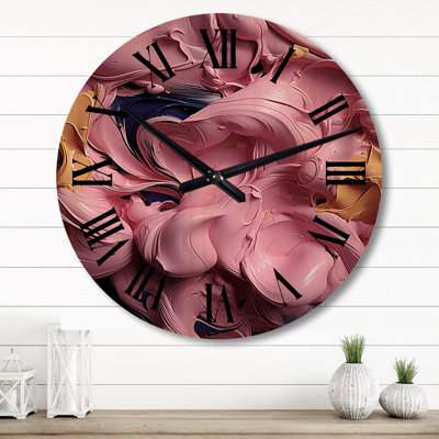 Solid Wood Wall Clock