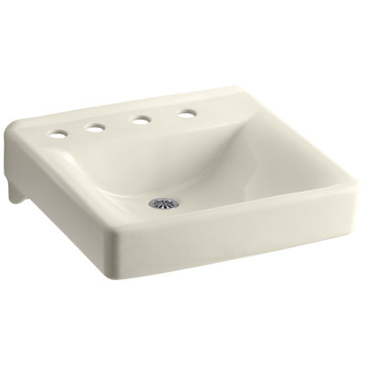Soho Ceramic 20" Wall Mount Bathroom Sink