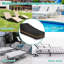 Ceceilia Outdoor Patio Chaise Lounge Cover
