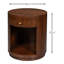 Vero Solid Wood End Table