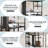 Loft Kids Bed with Desk and Bookcases-114308623-114308622