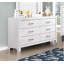 Commode moderne à 6 tiroirs