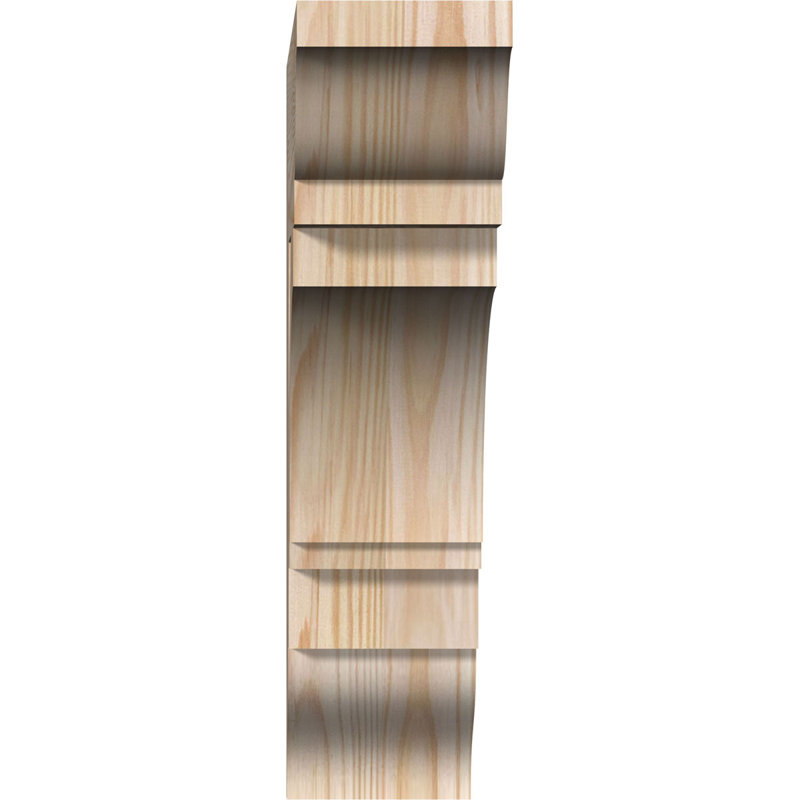 Support impérial traditionnel, H 14 po x l 3,5 po x P 14 po, Douglas (lisse)
