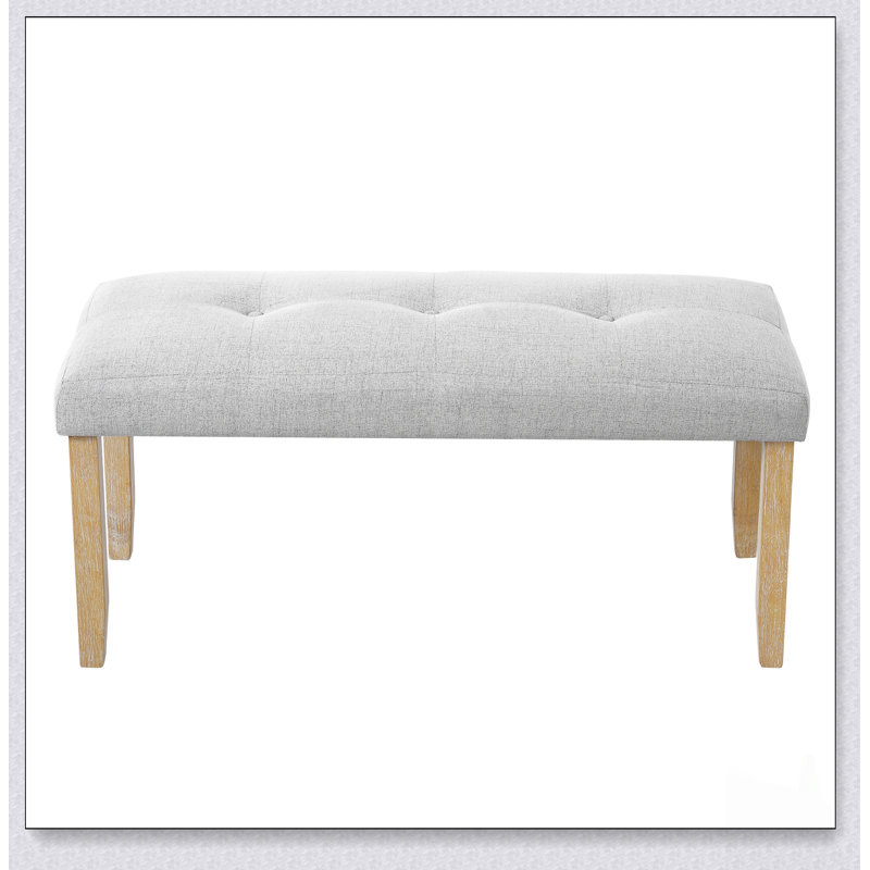 Banc capitonné rembourré, bancs de salle à manger modernes, bancs de salle à manger rembourrés en tissu pour une utilisation polyvalente