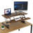 Adjustable Height Stainless Steel Standing Desk Converter