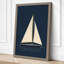 Sailing into Calm Coastal - Wrapped Canvas-1827939491-1827939499