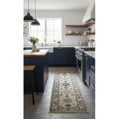 Tapis beige unique de 2 pi 4 po x 6 pi 7 po Jaydin