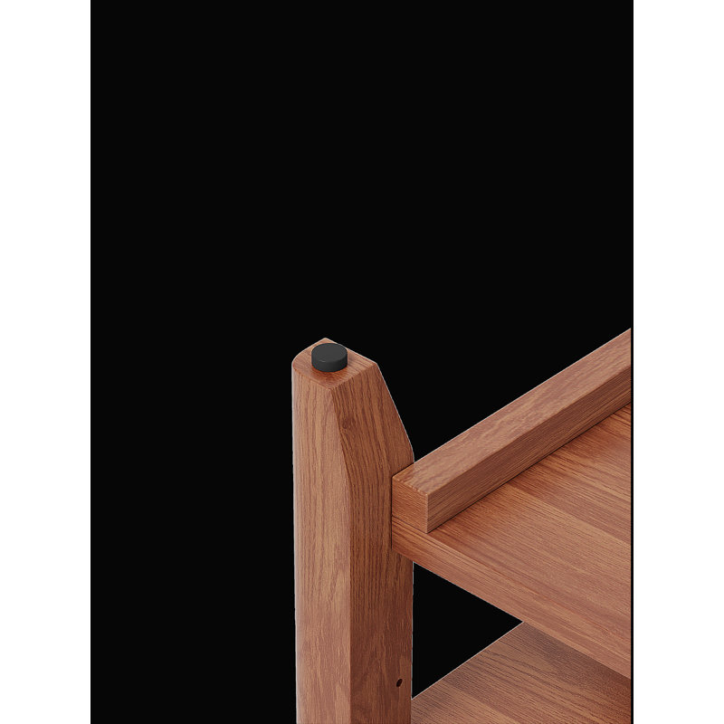 Banc à chaussures en bois massif