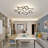 Izzabella 33.4" W 10-Light Dimmable Acrylic Flush Mount -1160342470