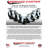 6 Inch Rubber on Steel Caster Set with Roller Bearings 2 Brakes 2 Rigid SCC/SCC-30CS620-RSR-TLB-2-R620-2