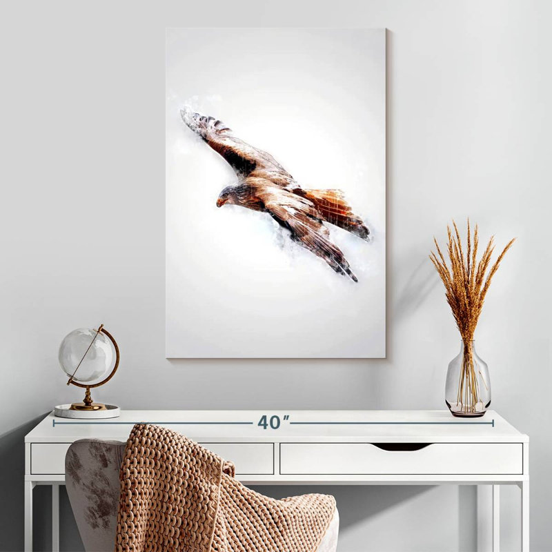 Hawk, 30" H x 20" W