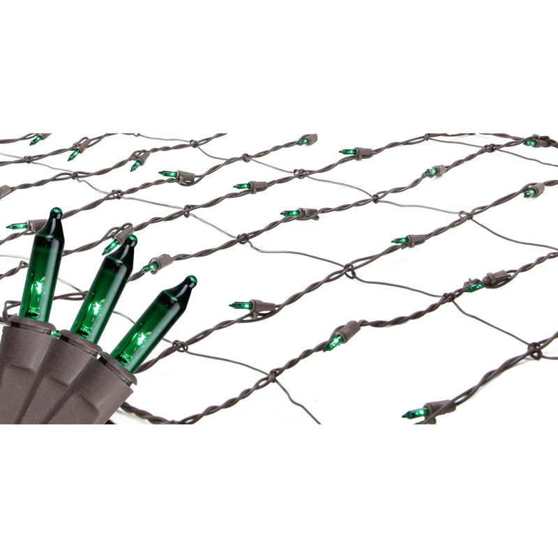 Mini guirlande de Noël 2 pi x 8 pi, Vert