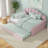 Full Size Upholstery Daybed Frame with Trundle-154307656
