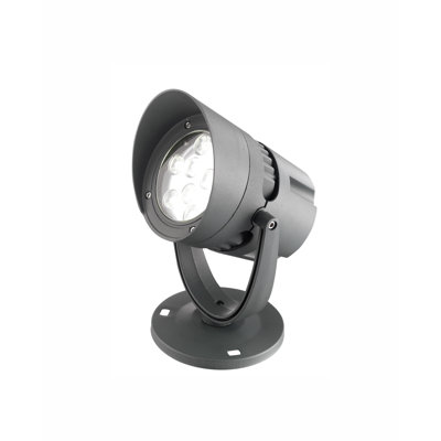 Inside Dark Grey Integrated LED Aluminium Spotlight