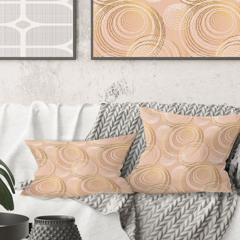 Coussin Rose, 18 po x 18 po