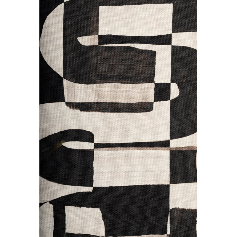 Papier peint Down the Rabbit Hole, L 24 po x l 36 po, Noir et blanc