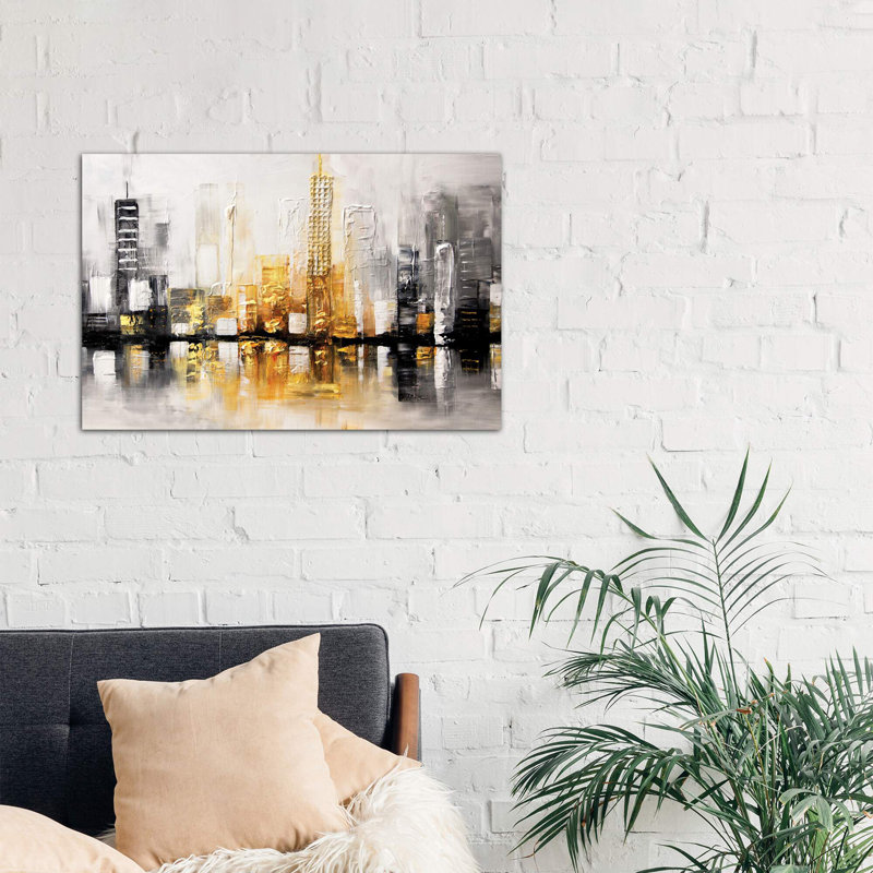City View by Osnat Tzadok - Wrapped Canvas Print, 101.6 cm H x 66.04 cm W x 1.91 cm D