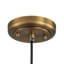 Luminaire suspendu conique à 1 lumière Farmhouse