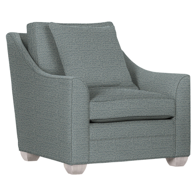 Chaise 37,5 po Nicholas, Cobalt Tuck, Gris tourterelle