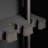 American Furniture Classics 5 Gun Metal Security Cabinet