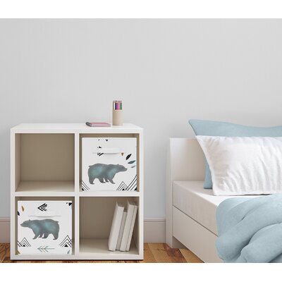 Sweet Jojo Designs Bear Mountain Fabric Bin & Reviews | Wayfair