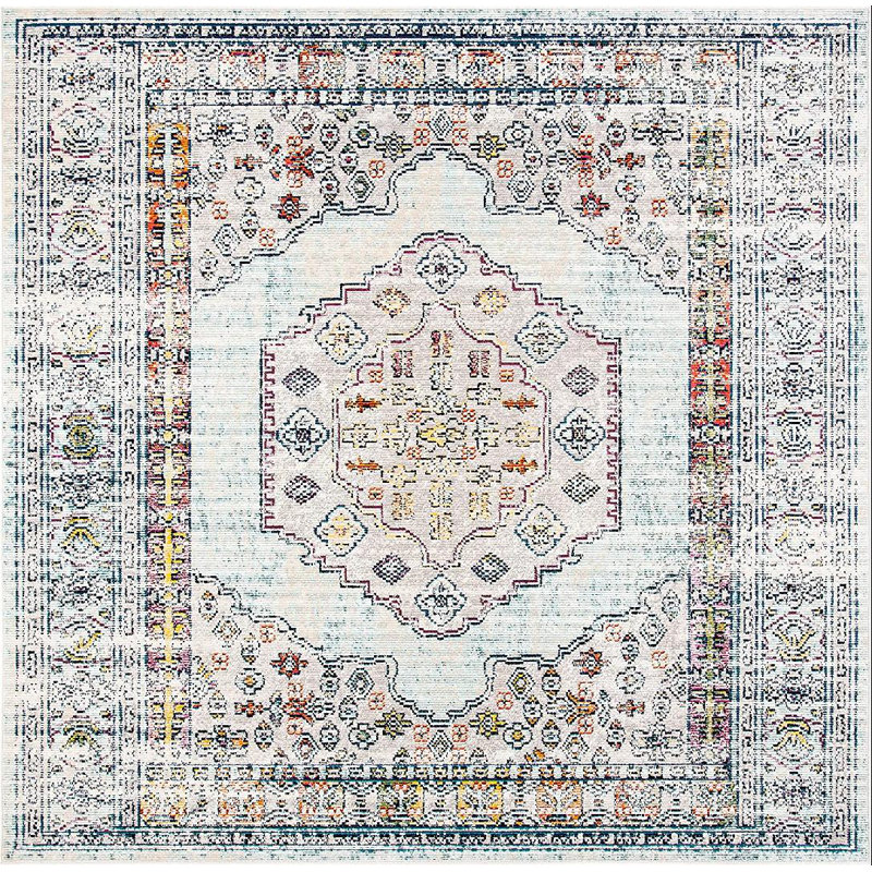 Tapis oriental performance Mirari, Carré 7 pi