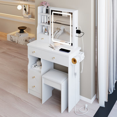 Petite table de coiffeuse