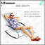 Chaise longue à bascule Outsunny Zero Gravity, structure en acier durable et lin respirant pour un confort et une détente ultimes.