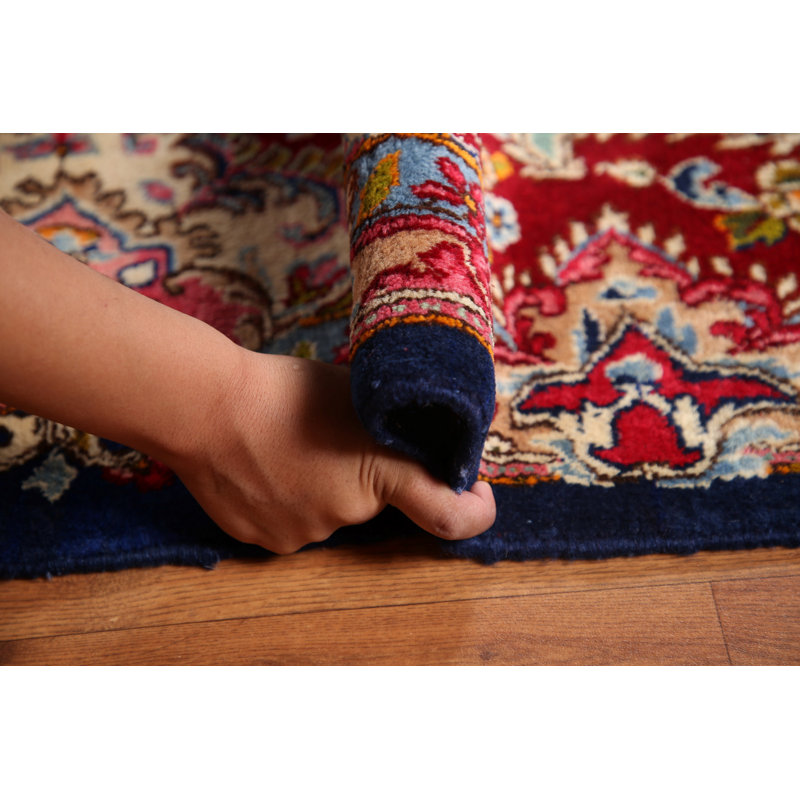 Tapis bleu 9 x 13