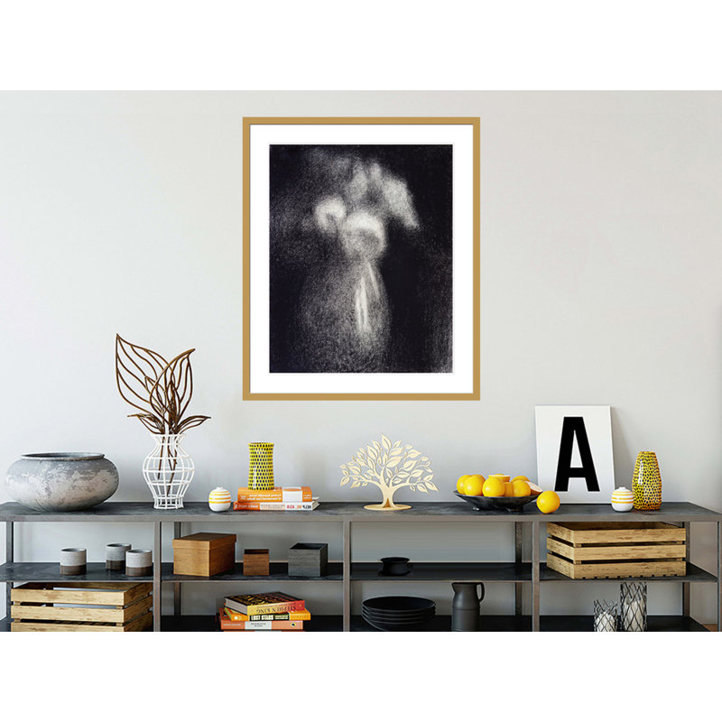 Vase de fleurs par Georges Seurat, H 39,96 po x l 33,5 po
