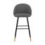 Chaise de bar en cuir Keliyah-148211008