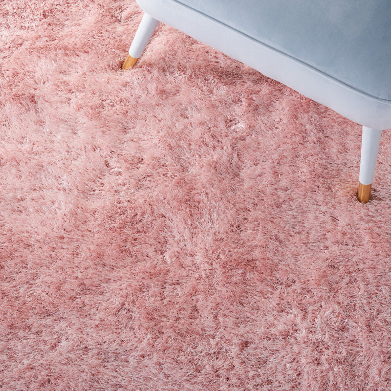 Tapis rose Bernell, Carré 6 pi 7 po