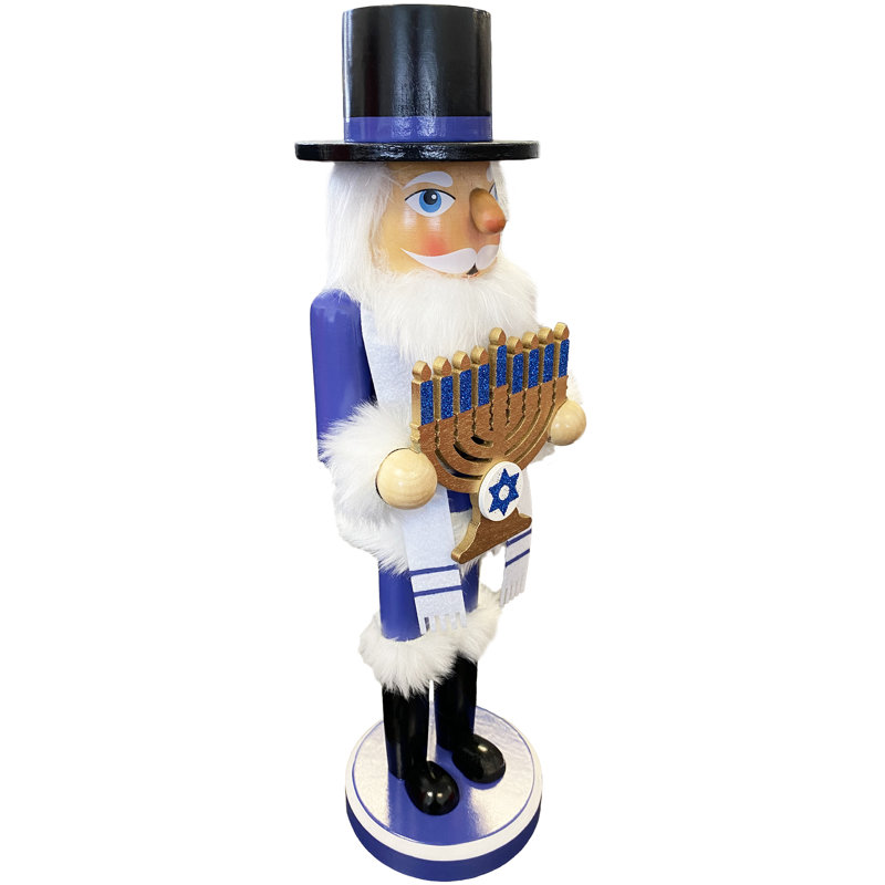 14" Hannukah Nutcracker