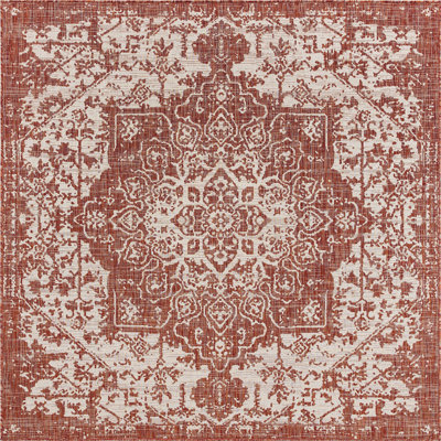 Outdoor Destiny Area Rug Bronzed Color