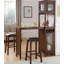 Table de bar avec rangement ajustable American Wine