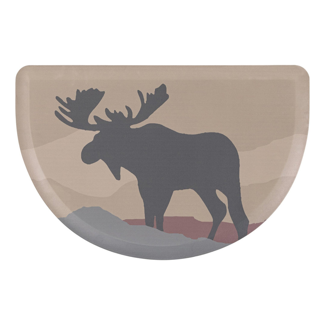 Akeera Modern Water Resistant Non-Skid Kitchen Mat East Urban Home 