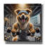 "Kefren" Gym Dog "par Rey Klimt, art mural sur toile-794108335